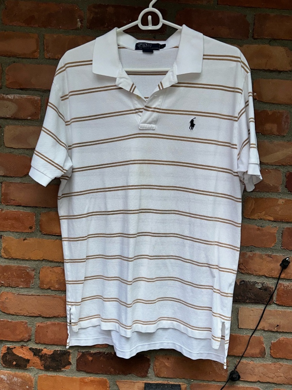 Polo by Ralph Lauren Striped Polo Shirt ~ Men's Large